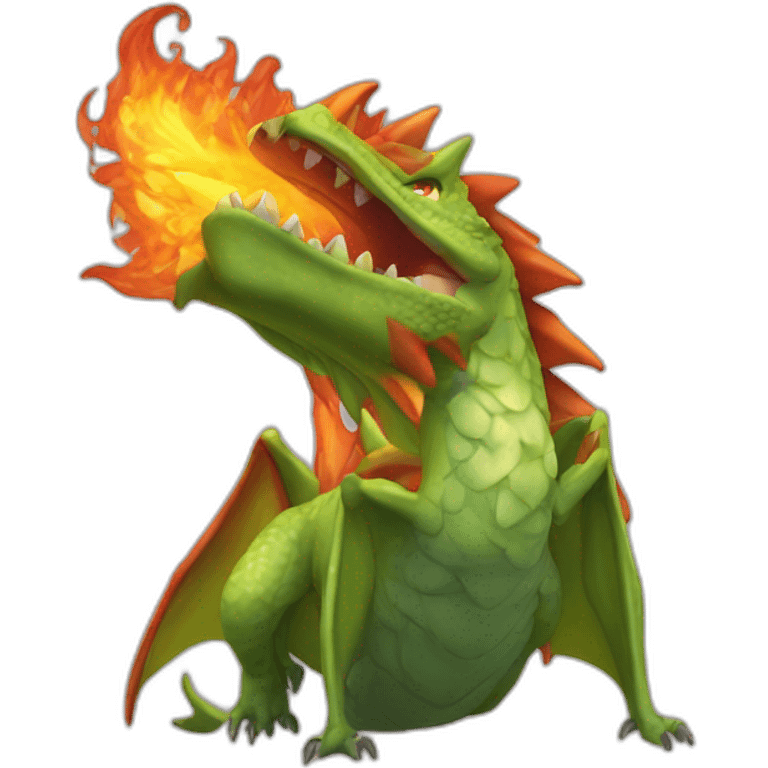 Dracaufeu emoji