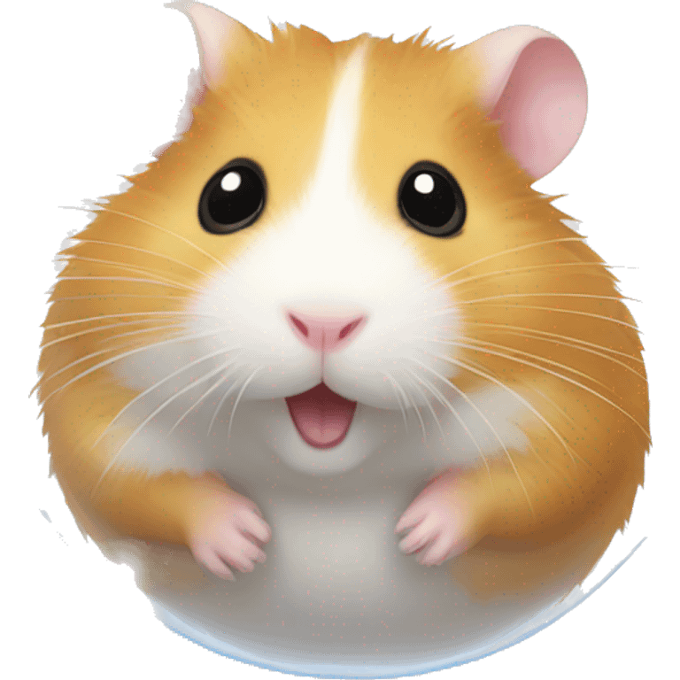 hamster in a bubble emoji