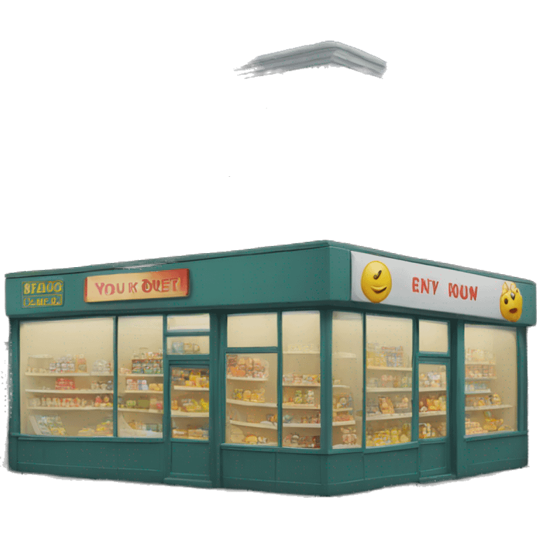 corner shop emoji