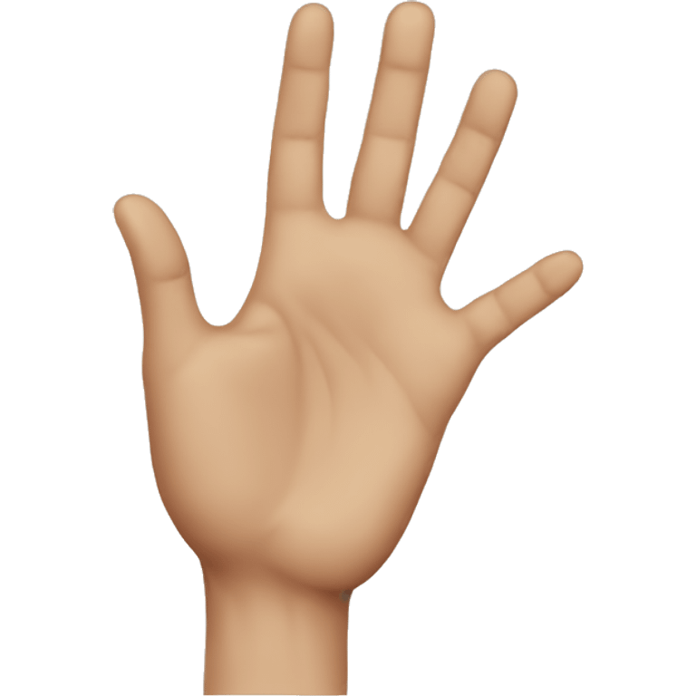 Hand emoji