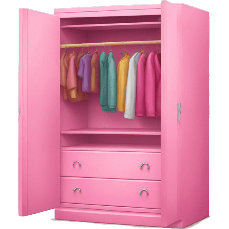 Pink closet emoji