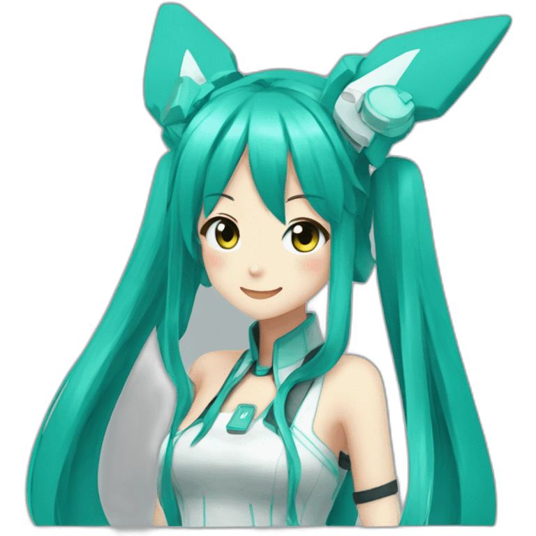 miku Hatsune emoji