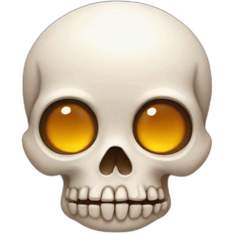 cute skull emoji