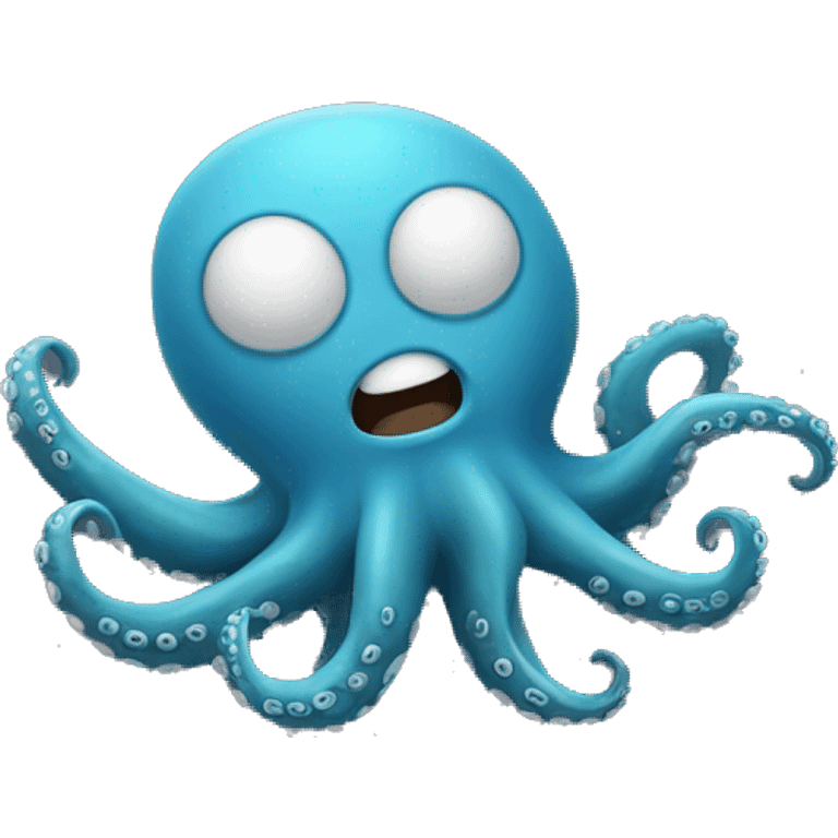 Octopus hitting the griddy emoji