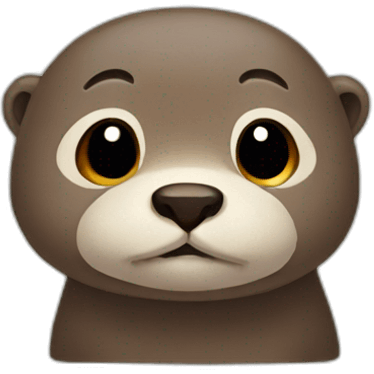 sad otter emoji