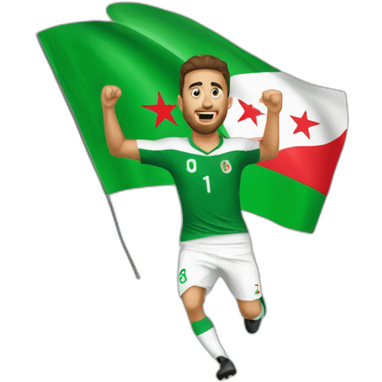 Algeria winning over Syria emoji