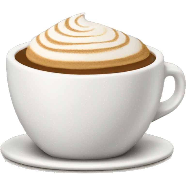 capuccino coffee cup emoji