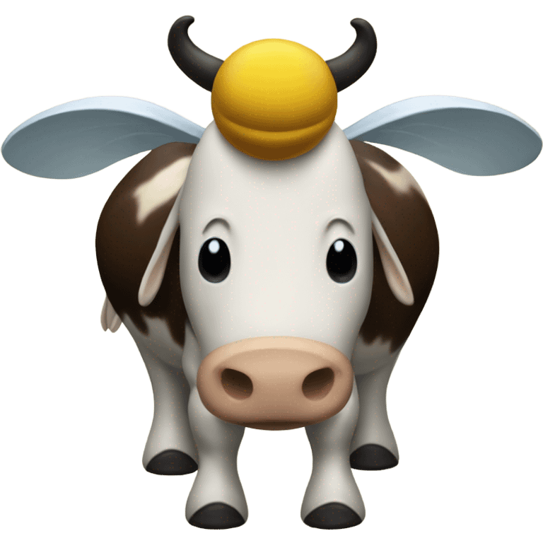 Bee cow emoji