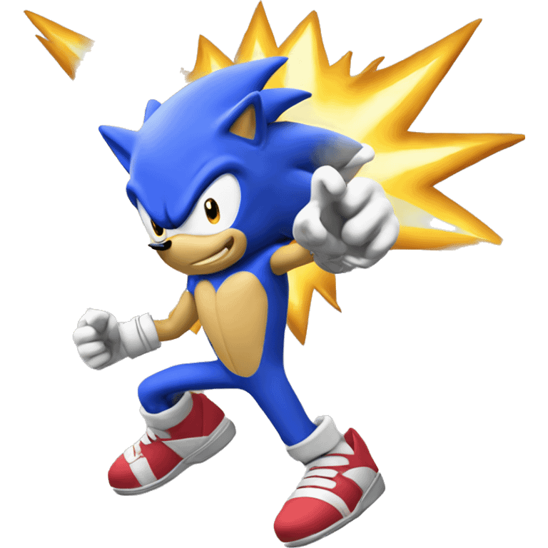 Super Sonic as Guke emoji