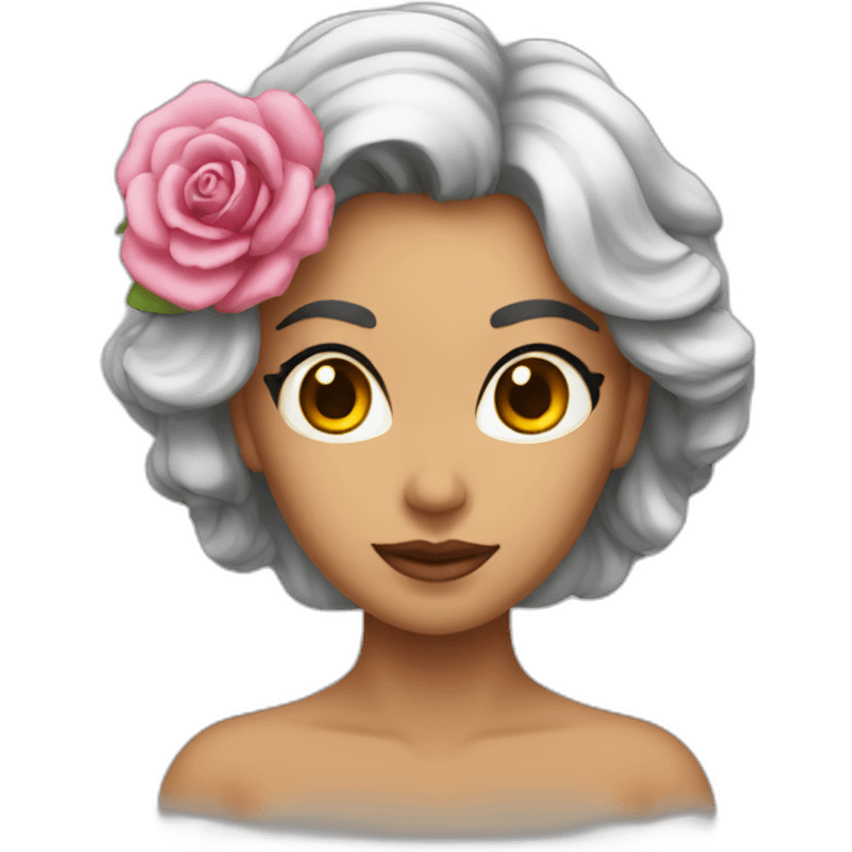 Rosa salvaje emoji