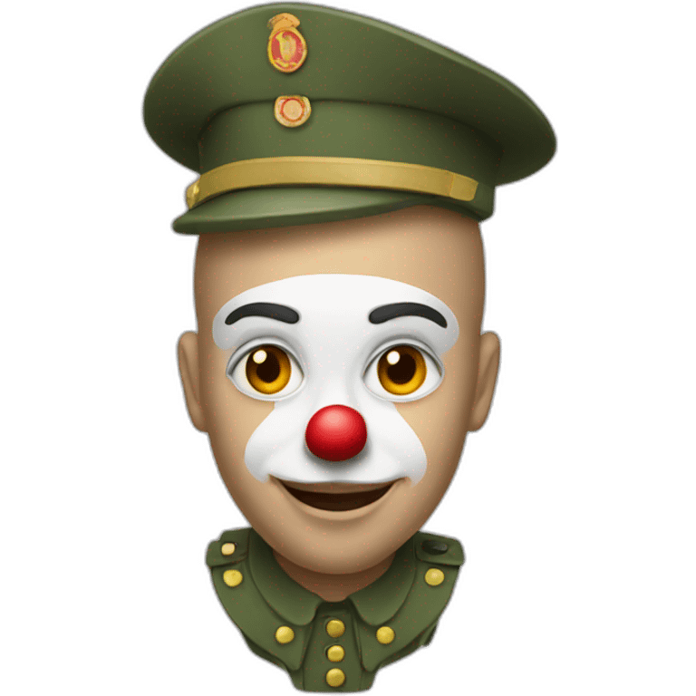 military-clown emoji