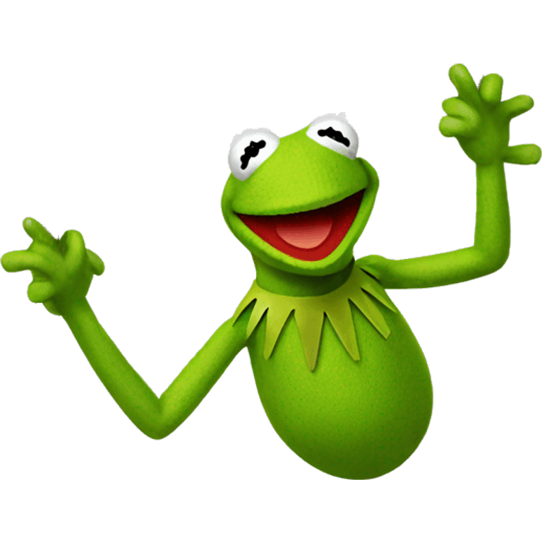 Kermit swinging  emoji