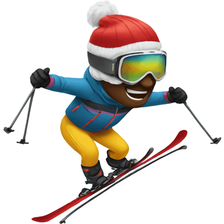 skiing emoji