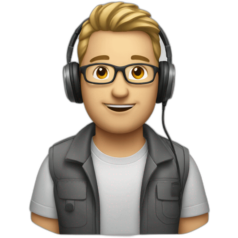 Audio technician emoji