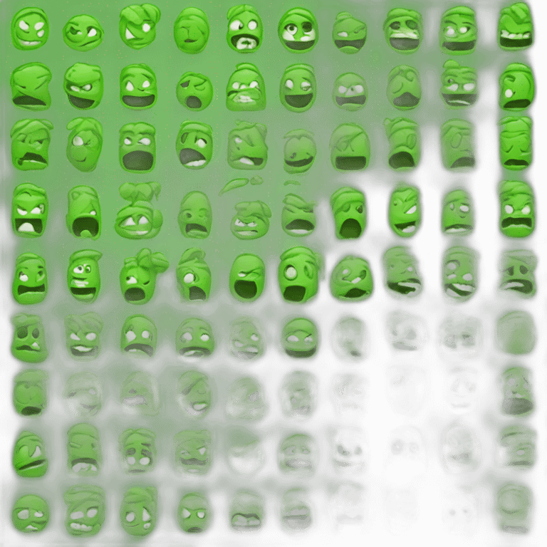 green mad database emoji