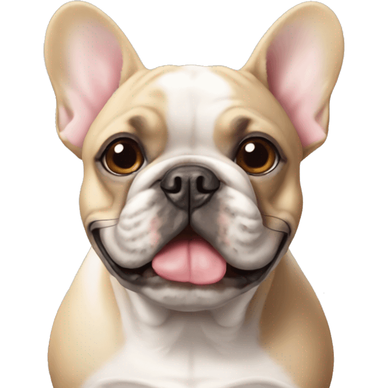 French bulldog emoji