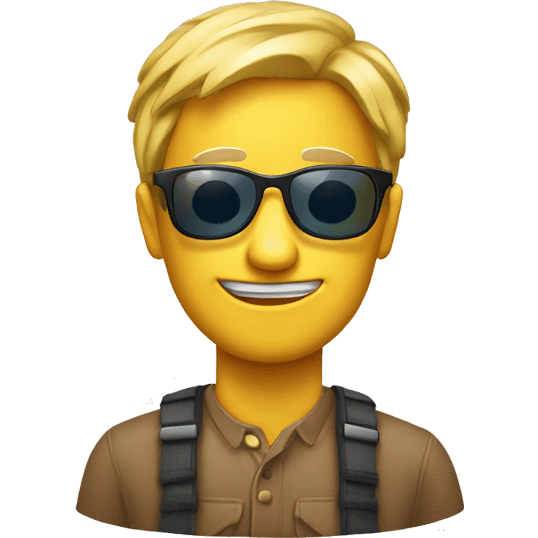 Paluten mit Sonnenbrille  emoji