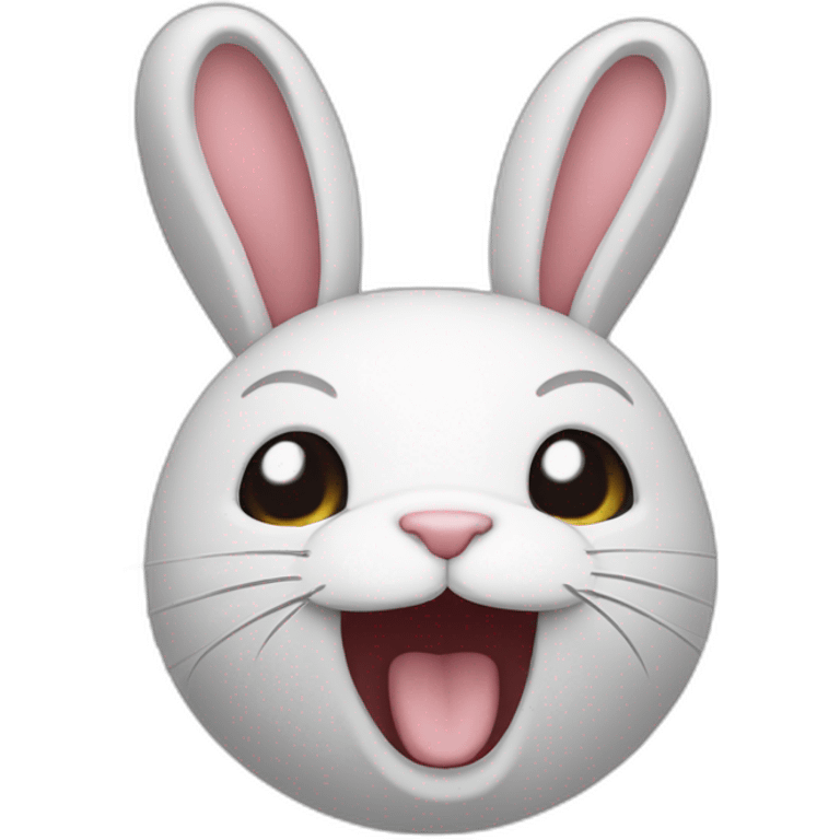 happy rabit emoji