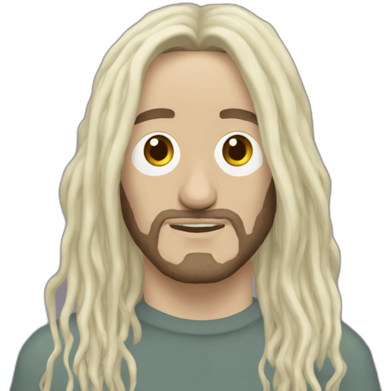 old john frusciante long hair emoji