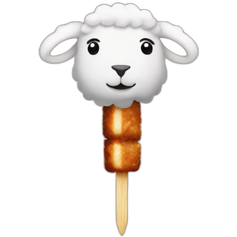 Lamb skewers  No vegetables emoji