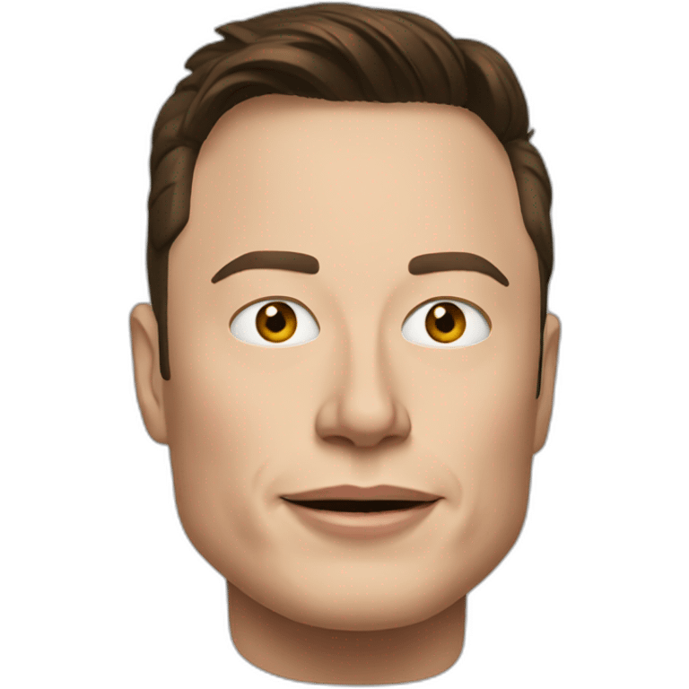 Elon Musk emoji