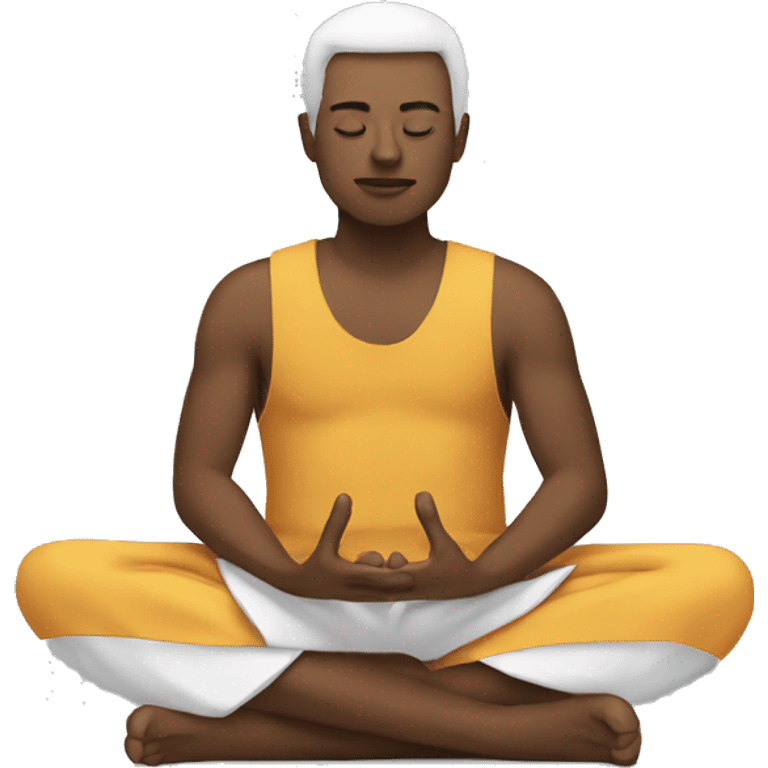 Meditation  emoji