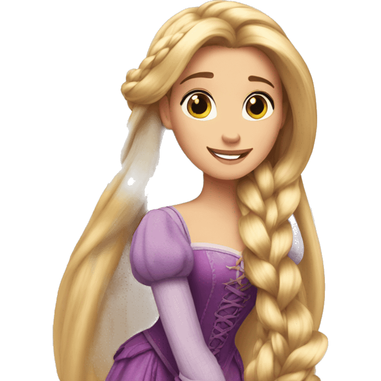 Rapunzel emoji