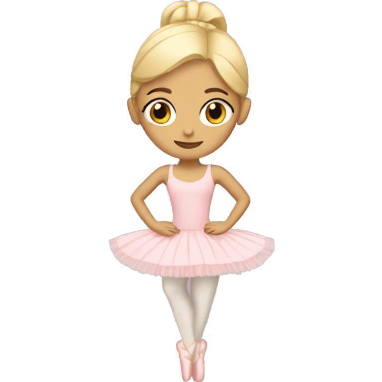 blonde ballerina emoji