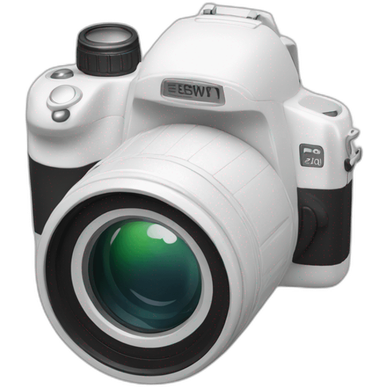 camera with white lens emoji