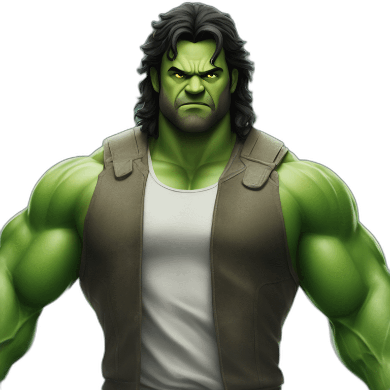 Prabhas in as hulk emoji