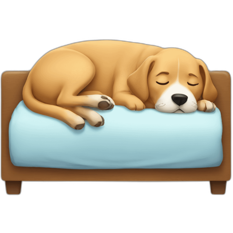 dog sleeping snoring zzzzz emoji