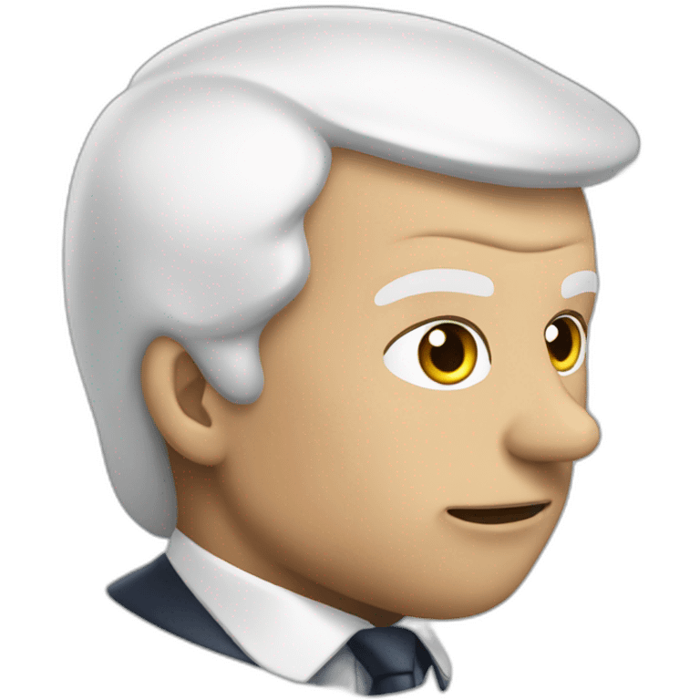 Macron qui a peur emoji