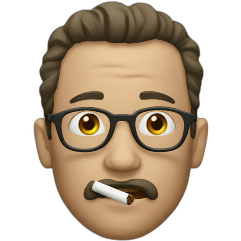 man who smokes a joint emoji