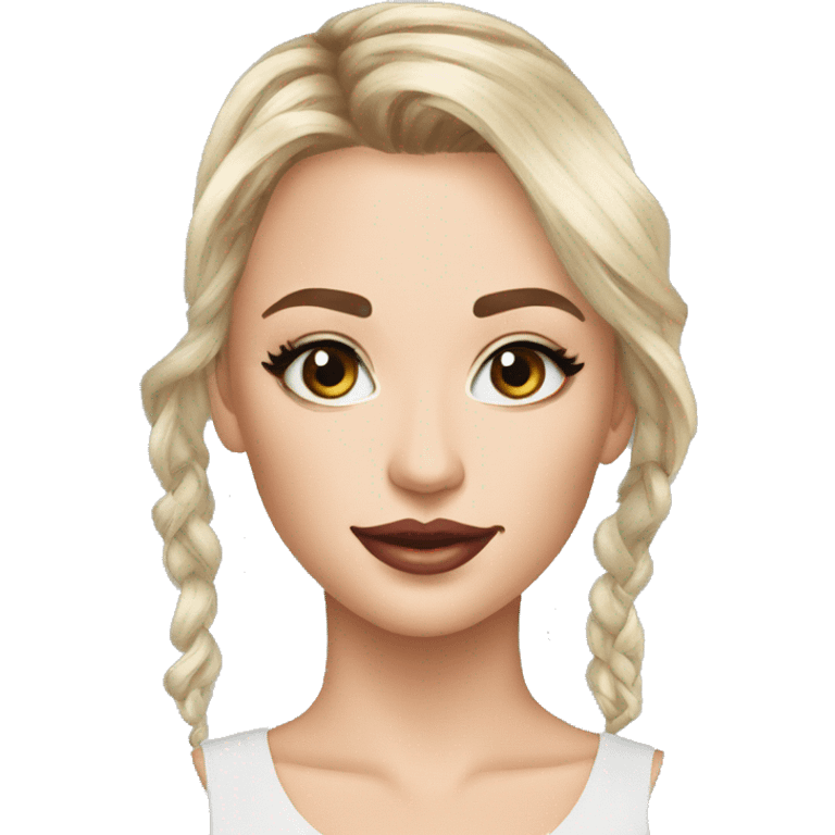 Marchenko Makeup text  emoji