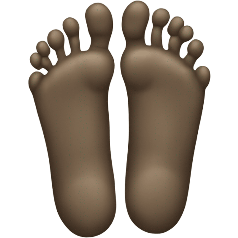 sasquatch foot emoji