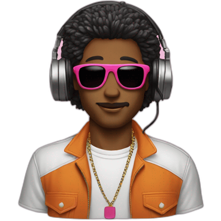 80s dj emoji