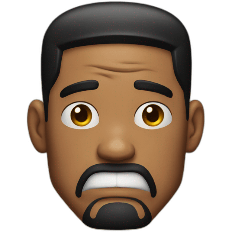 will smith angry face emoji