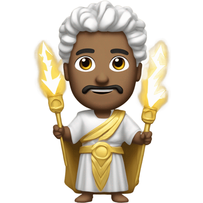 Jeff bezos as Zeus  emoji