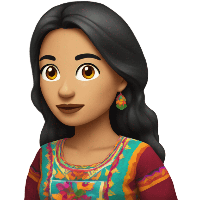 Emily Mexican woman  emoji