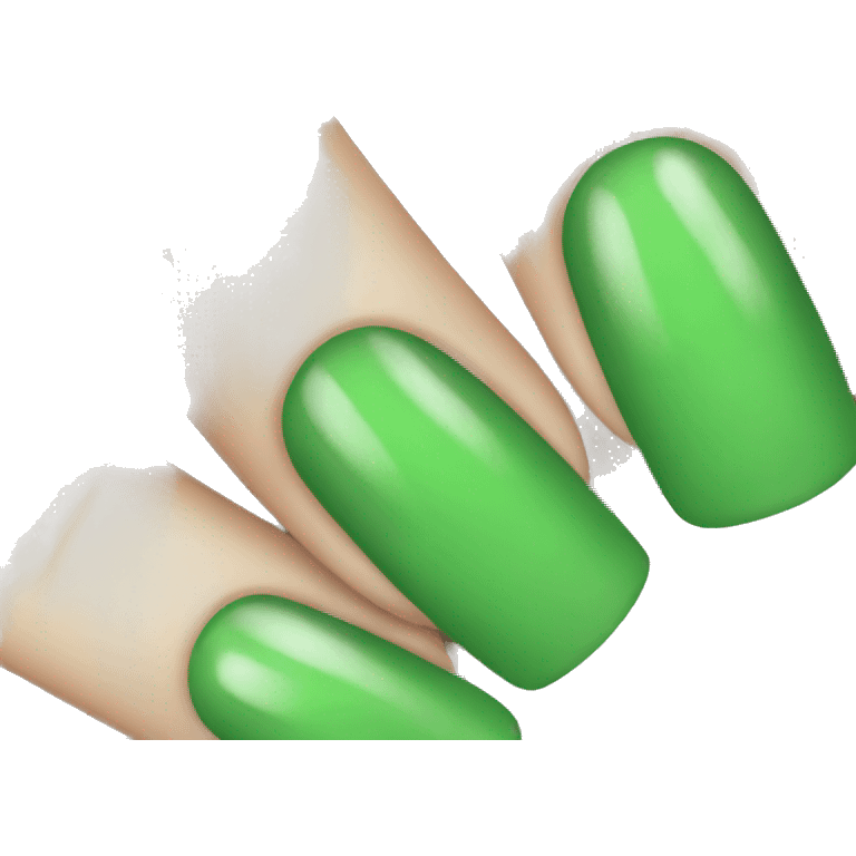 green nails emoji