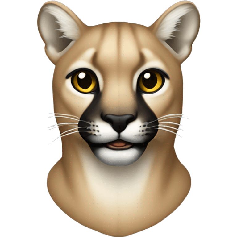 Puma schwarz  emoji