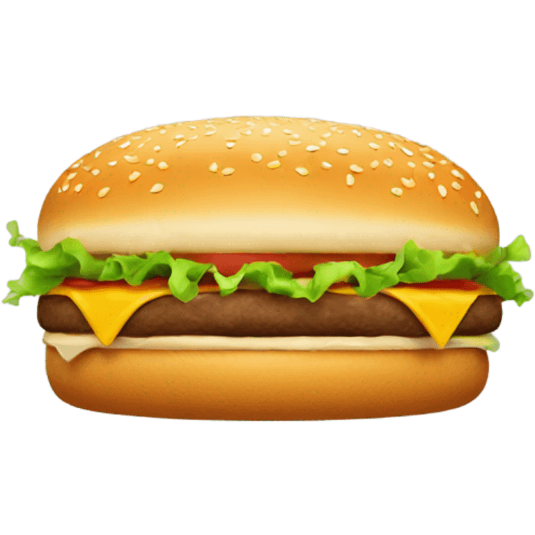 Hamburger bigmac  emoji