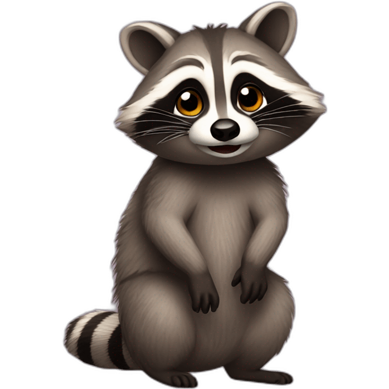 Dusky Raccoon emoji