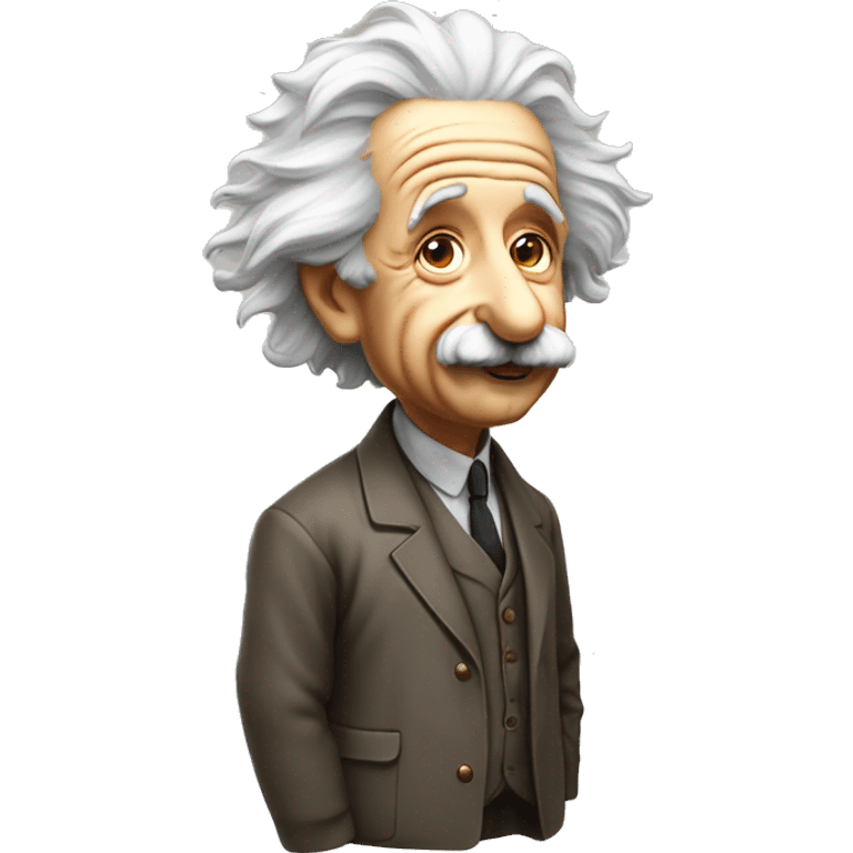 Albert Einstein ￼ emoji