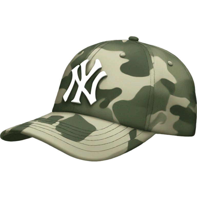 yankees camo cap emoji