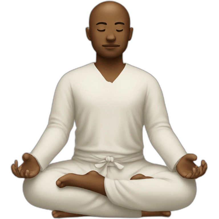 Meditar emoji