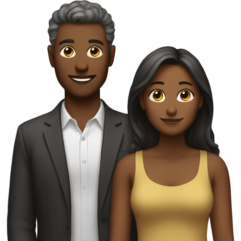 man and woman emoji