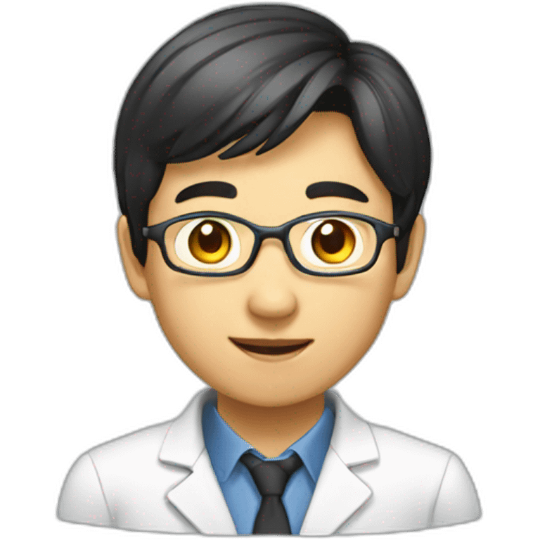 Young Asian Computer Scientist emoji