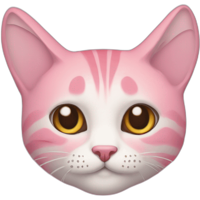 gato rosa emoji