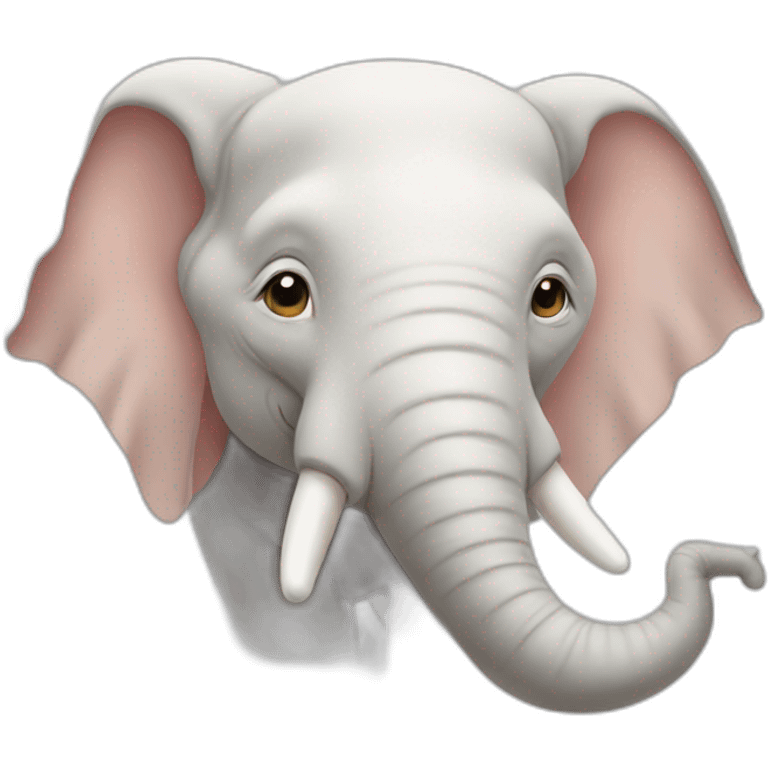 albinos elephant emoji